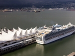 Canada Place - die Segel sind eines der Wahrzeichen von Vancouver