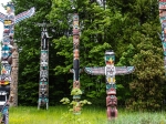 Totem-Pfähle im Stanley Park