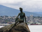 Die Taucherin im Stanley Park