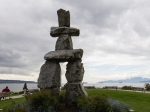 Inukshuk am Ende des Stanley Parks