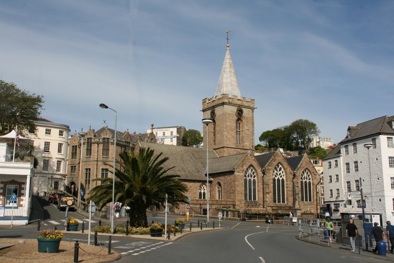 Die Kirche von St. Peter Port auf Guernsey