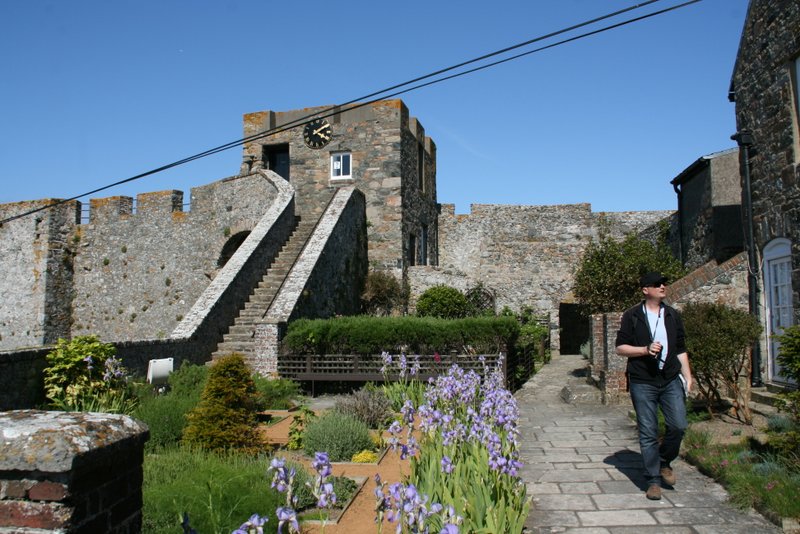 Castle Cornet am Hafen von St. Peter Port