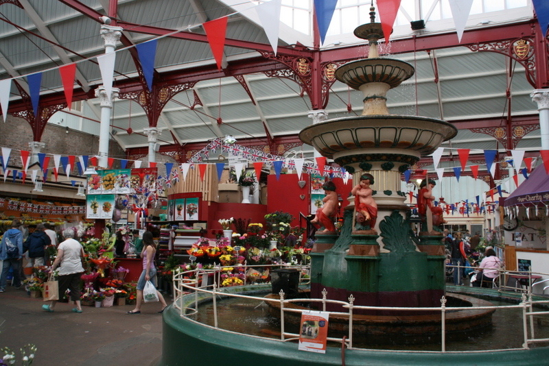 Die Markthalle von St. Helier