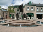 Liberation Place in St. Helier mit dem Freiheitsdenkmal