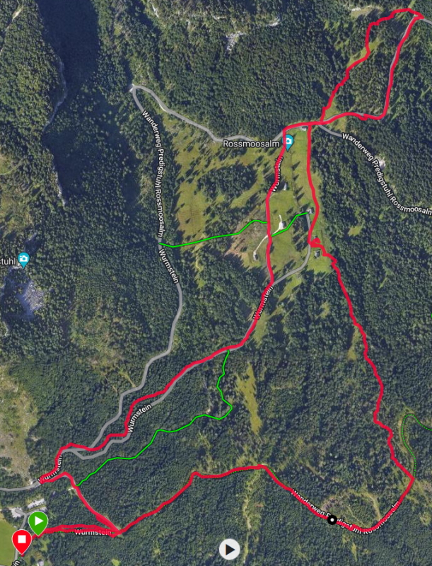 Route Kleine Rosenkogel Runde am Predigstuhl