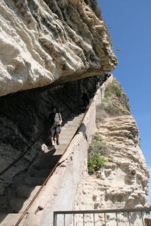 Die 187 Treppen der Escalier du Roi d´Argon