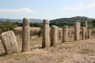 Megalitfeld Alignements de Palaggiu bei Cauria