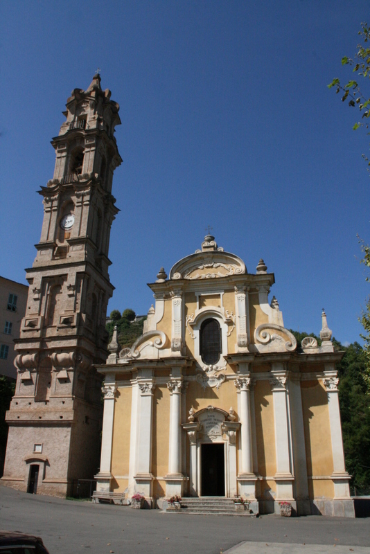 Die berühmte Barockkirche von La Porta