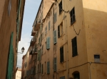 Unsere Straße in Bastia
