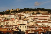 Blick auf Lissabon und das Castelo de São Jorge