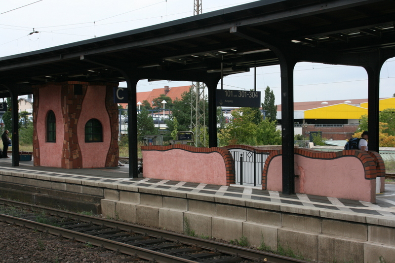 Hundertwasserbahnhof in Uelzen