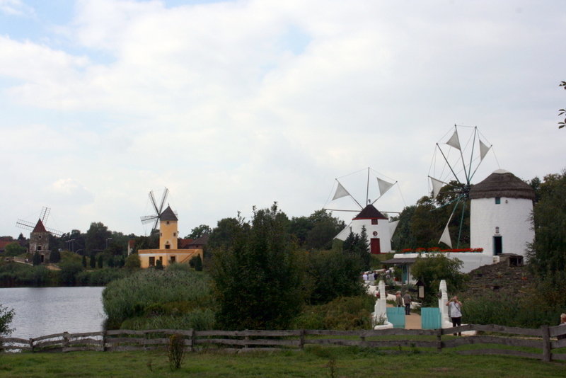 Die südlichen Mühlen im Gifhorner Mühlenmuseum