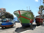 Boote im Hafen von Cãmara de Lobos