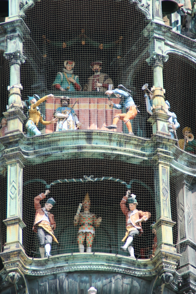 Glockenspiel im neuen Rathaus