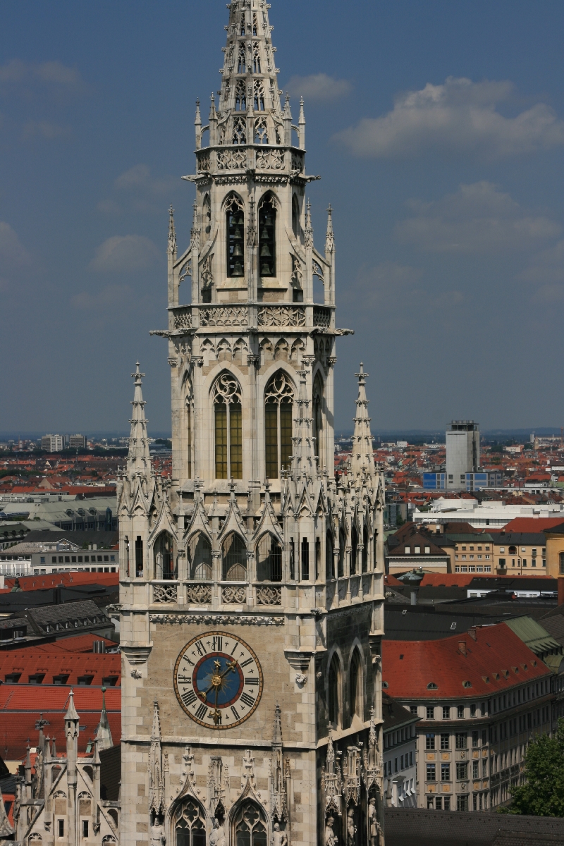 Das Neue Rathaus von oben