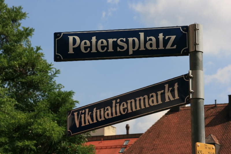 Viktualienmarkt in München