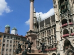 Mariensäule vor dem neuen Rathaus