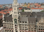 Das Neue Rathaus von oben