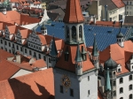 Das Alte Rathaus von oben