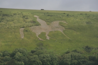 das weisse Pferd von Osmington