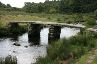 Clapper-Bridge bei Two Bridges