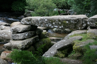 Clapper-Bridge in Dartmoor