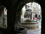 Der Brunnenplatz von St.-Paul-de-Vence