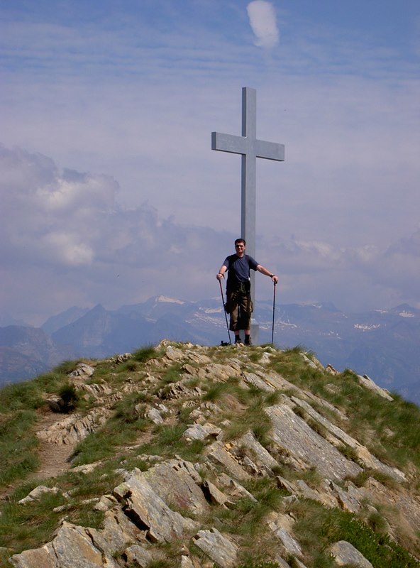 Gipfelkreuz Alpe di Neggia