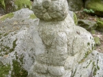Katzenskulptur