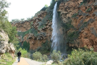 Der Wasserfall Salto de la Novia