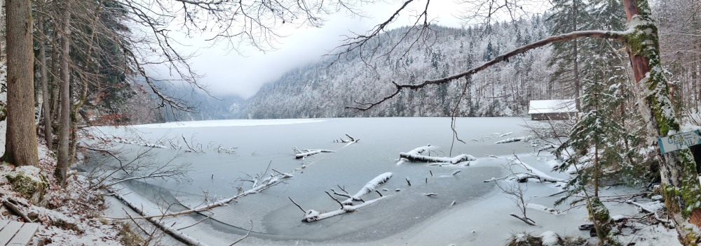 Panoramablick Toplitzsee