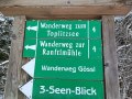 Start der Wanderung