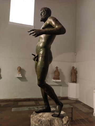 Statue des römischen Kaisers Severus