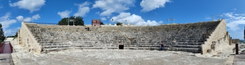 Theater in den Ausgrabungen von Kourion