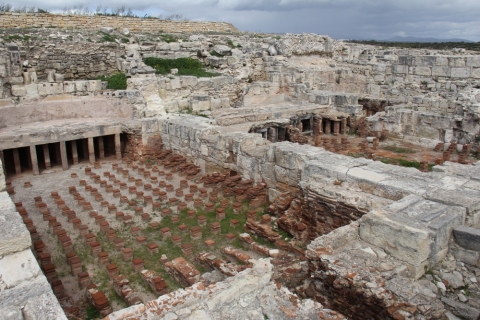 \"Bodenheizung\"  Ausgrabungen von Kourion