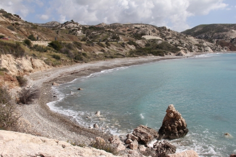Strand beim Felsen der Aphrodite