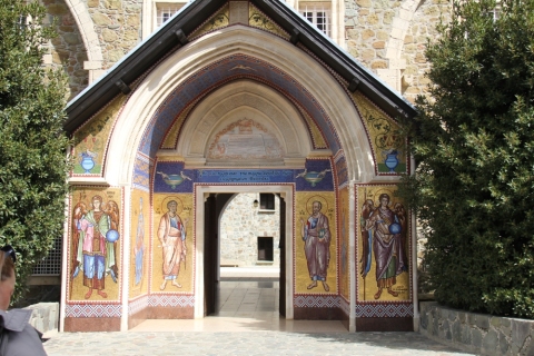 Die berühmten Fresken des Kykkos Klosters