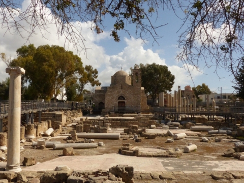 Ausgrabungen bei der Kathedrale Agia Kyriaki Chrysopolitissa
